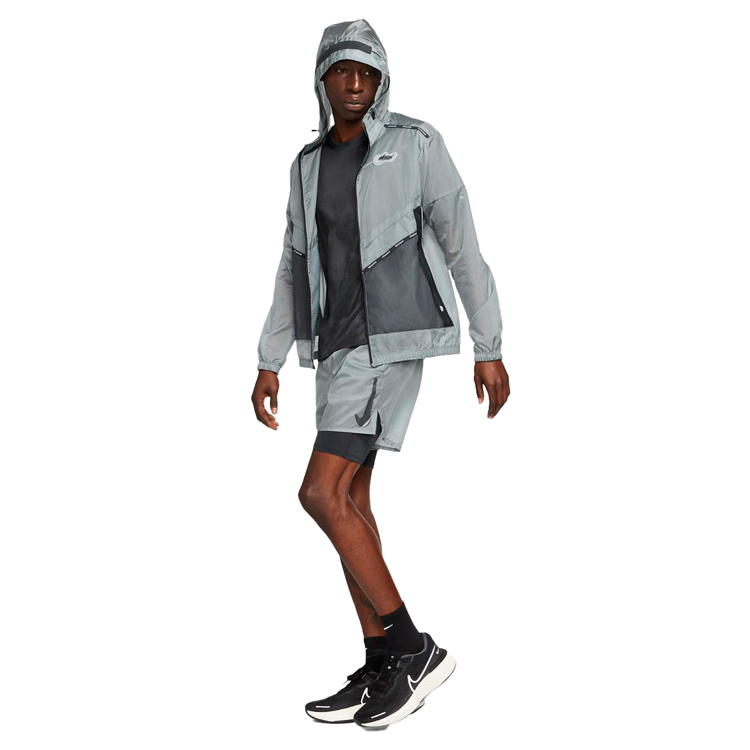 Куртка мужская Nike M NK RPL WR WINDRNNER GX JKT  L Серый photo 2