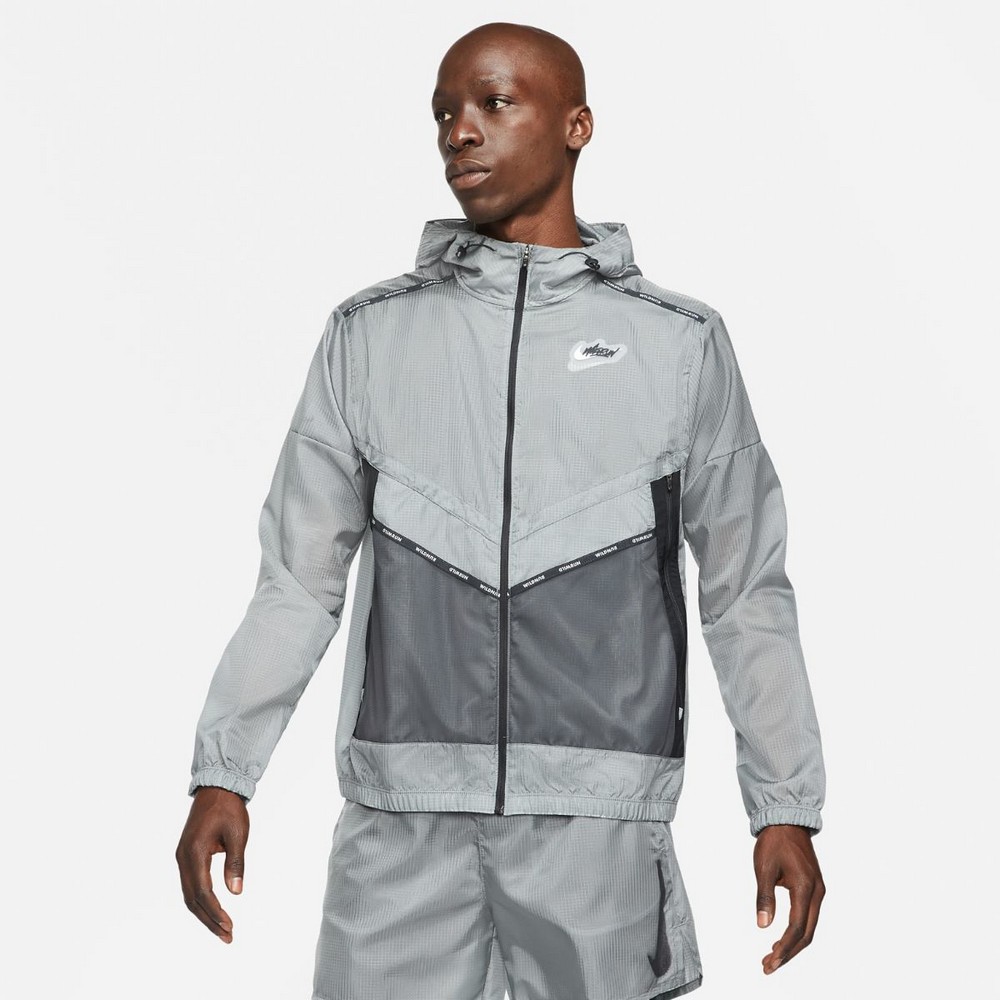 Куртка мужская Nike M NK RPL WR WINDRNNER GX JKT  L Серый photo 3