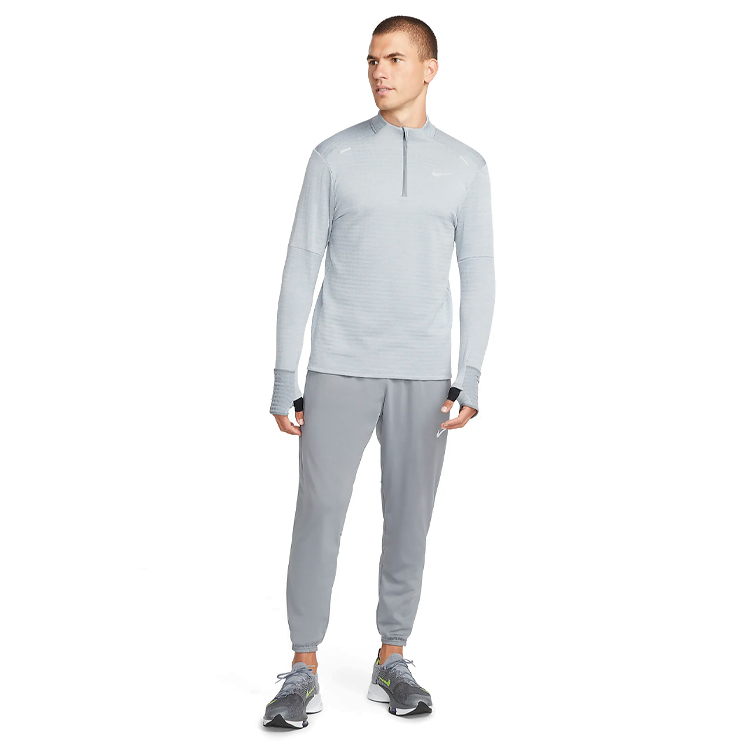 Мужская Толстовка Nike M NK TF RPL ELMNT HZ L Серый    photo 3