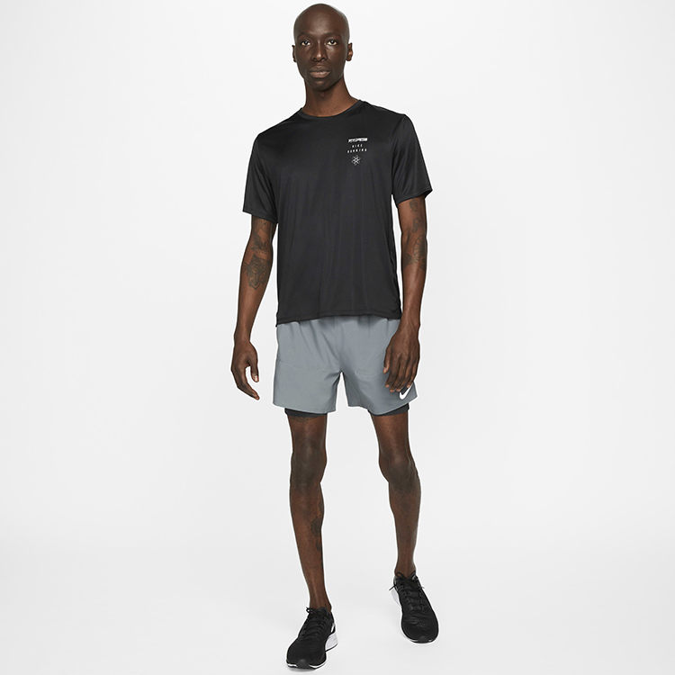 Шорты мужские Nike M NK DF STRIDE SHRT HYBRID XL Серый photo 2