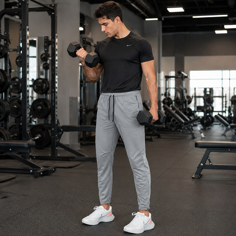 Брюки Nike M NK DF PHENOM ELITE KNIT PANT S Серый Мужской photo 7