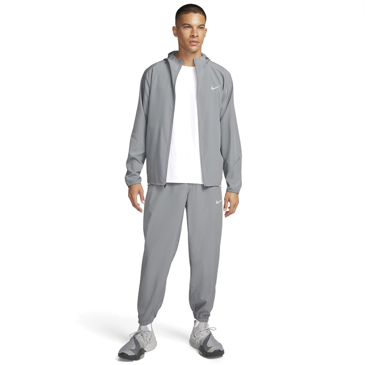 Мужская Толстовка Nike M NK DF FORM HD JKT S Серый photo 2