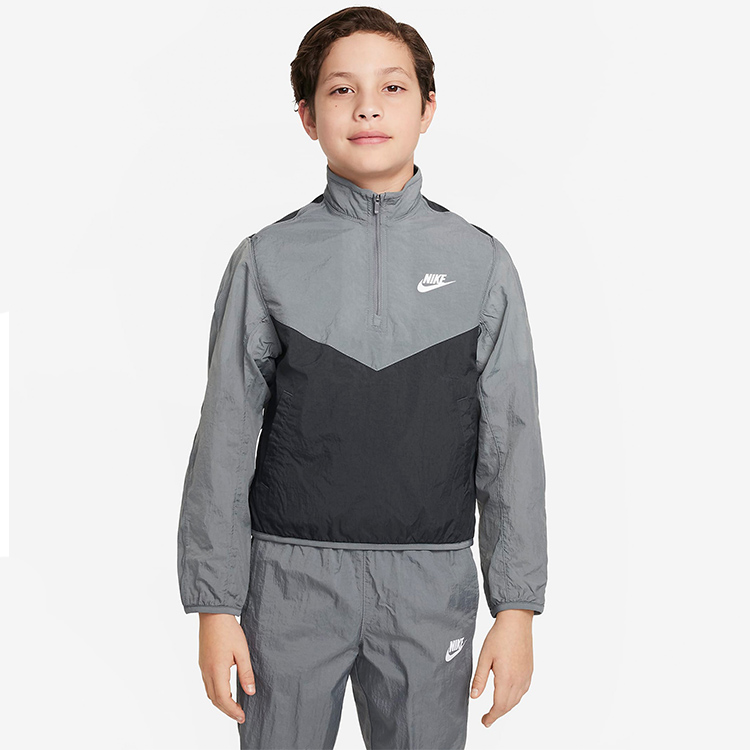 Спортивный костюм Nike K NSW TRACKSUIT WVN QZ HBR / Мужской / S / Серый photo 9