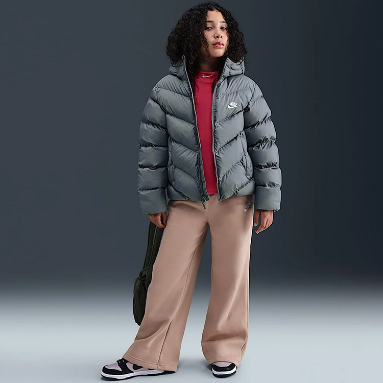 Scurta Nike K NSW TF ADP PUFFER S Gri Unisex photo 10