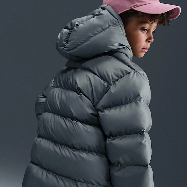 Scurta Nike K NSW TF ADP PUFFER S Gri Unisex photo 2