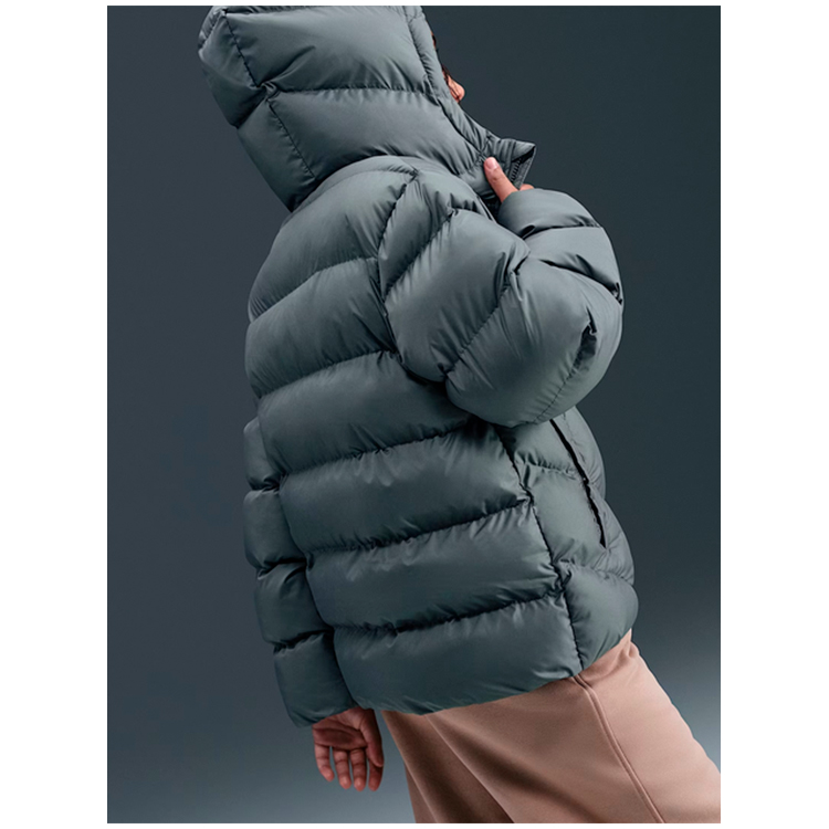 Scurta Nike K NSW TF ADP PUFFER S Gri Unisex photo 4