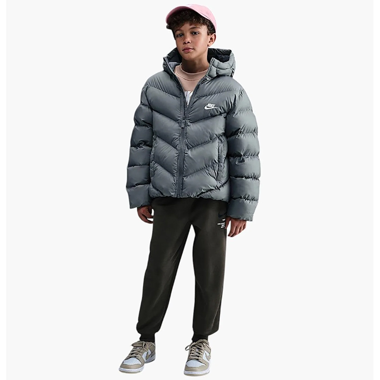 Scurta Nike K NSW TF ADP PUFFER S Gri Unisex photo 7