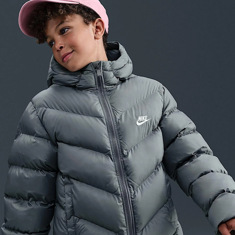 Scurta Nike K NSW TF ADP PUFFER S Gri Unisex photo 8