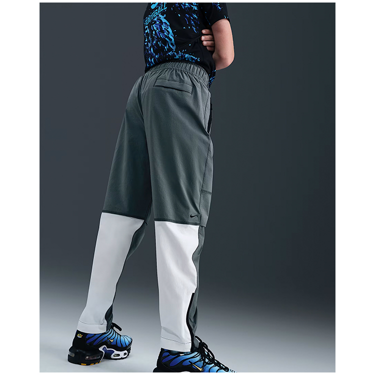 Pantaloni Nike B NSW TCH WVN PNT - PD XS Gri Barbati photo 4