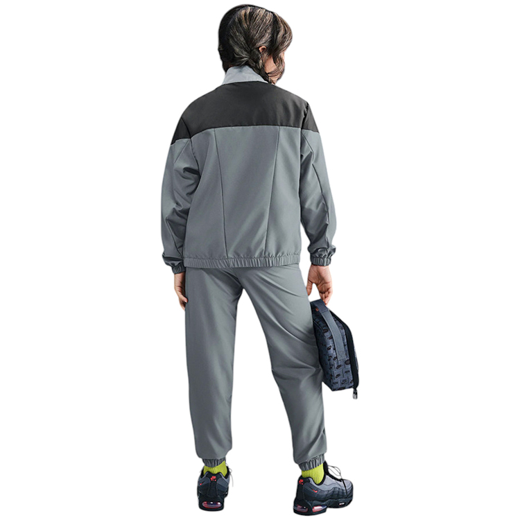 Costum Sportiv Nike K NSW TRACKSUIT WVN FZ S Gri Unisex photo 3