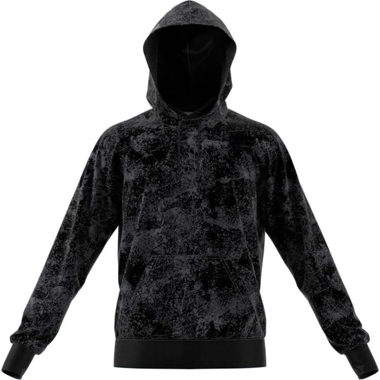 Hanorac pt bărbați Adidas ADV GRAPHIC HDY XS Negru photo 2