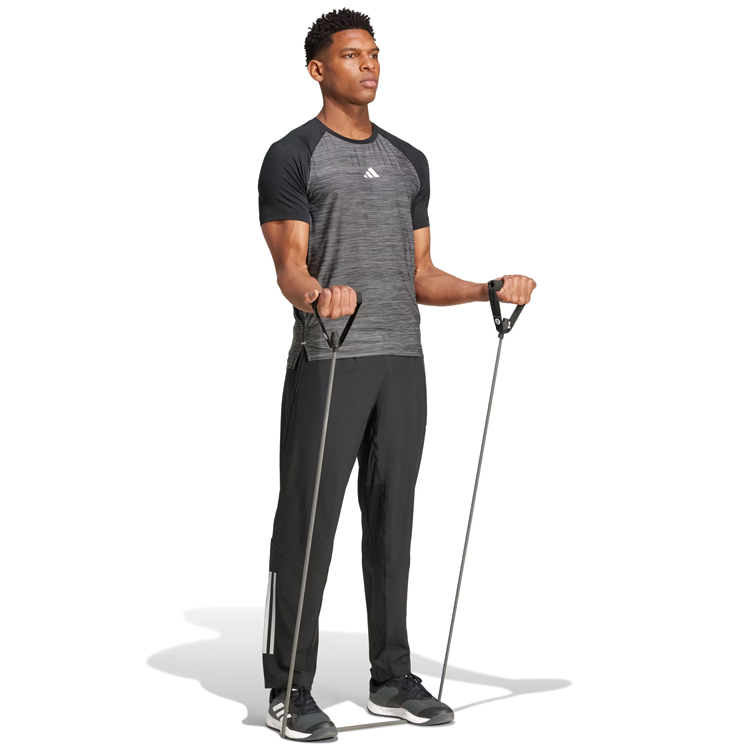 Pantaloni Adidas GYM+ 3S PNT S Negru Barbati photo 3