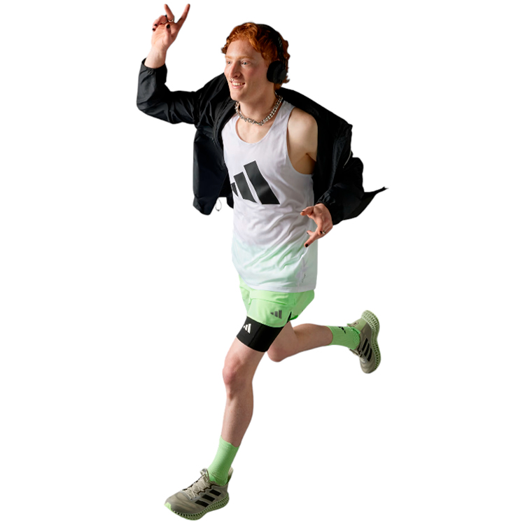 Майка для мужчин Adidas RUN IT TANK XS Белый photo 4