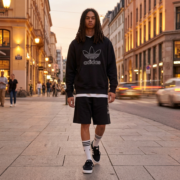 Sorti de bărbați Adidas TREF SHORT XS Negru photo 3