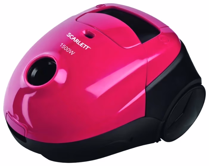 Пылесос с мешком Scarlett SC084, 1500 Вт, 73 дБ, Красный