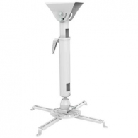 Sunne PRO300M Ceiling/ Bevel Projector Bracket, Ceiling to Projector 520-600mm, Tilt/Swivel-20°~+20°, 360 rotate max 25kg, universal mounting pattern up to 500mm width, White thumbnav 1