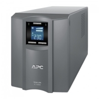 APC Smart-UPS SMC1000I-RS, 1000VA/600W, AVR, 8 x IEC Sockets (all 8 Battery Backup + Surge Protected), LCD Display, PowerChute USB /Serial Port, External Battery Pack Port thumbnav 1