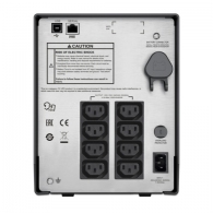 APC Smart-UPS SMC1000I-RS, 1000VA/600W, AVR, 8 x IEC Sockets (all 8 Battery Backup + Surge Protected), LCD Display, PowerChute USB /Serial Port, External Battery Pack Port thumbnav 2