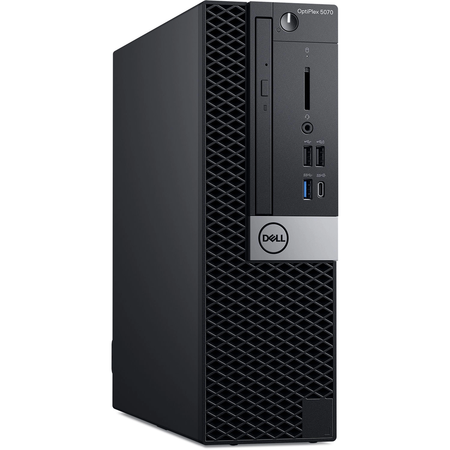 DELL OptiPlex 5070 SFF Win10Pro + MS Office 2019 OEM License (lnteI® Core® i7-9700, 8GB DDR4 RAM, 256GB SSD, DVD-RW, lnteI® UHD630 Graphics, TPM, 260W PSU, USB mouse and KB MS116, Win10Pro, MS Office 2019 H&B, Black).