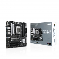 ASUS PRIME B650M-A II, Socket AM5, AMD B650, 14Phases, Dual 4xDDR5-6400, APU AMD graphics, VGA, HDMI, DP, 3xPCIe 4.0 X16, 4xSATA3, RAID, 2xM.2 PCIe 5.0, ALC1220-VB HDA, 2.5GbE LAN, 2xUSB3.2 Gen2, 5xUSB3.2 (1C+4A), Aura Sync RGB 2.0, mATX thumbnav 1