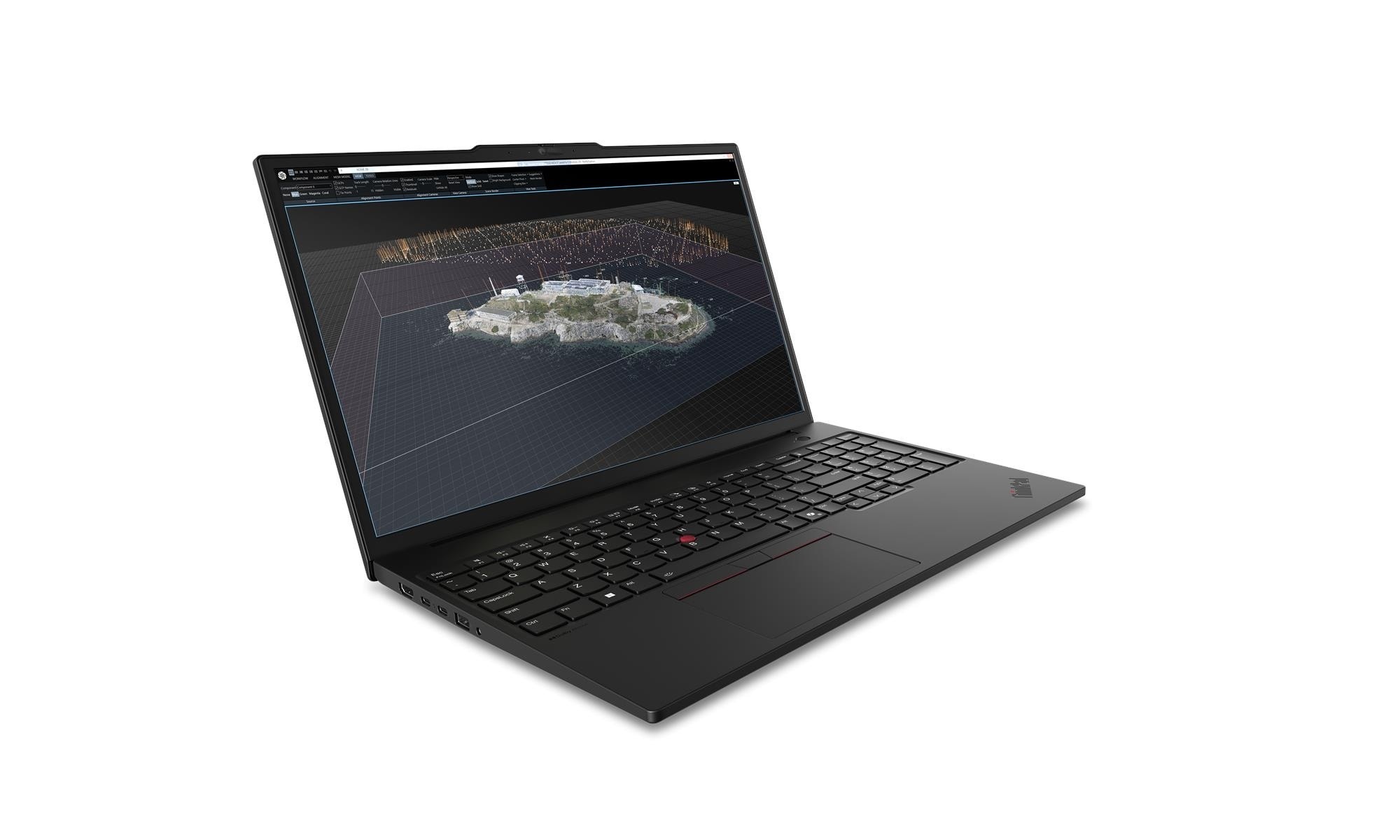 Ноутбук 16” Lenovo ThinkPad P16s Gen 4/ WUXGA/ Intel Core Ultra 7 265H/ 32GB/ 1TB SSD/ RTX PRO1000/ Win11Pro/ Black photo 2