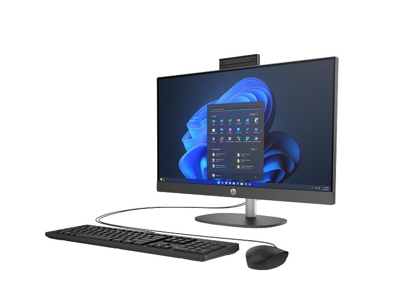 All-in-One PC 23.8” HP ProOne 240 G10/ Intel Core Ultra 5 125U/ 16GB/ 512GB SSD/Win11Pro/ Black photo 3