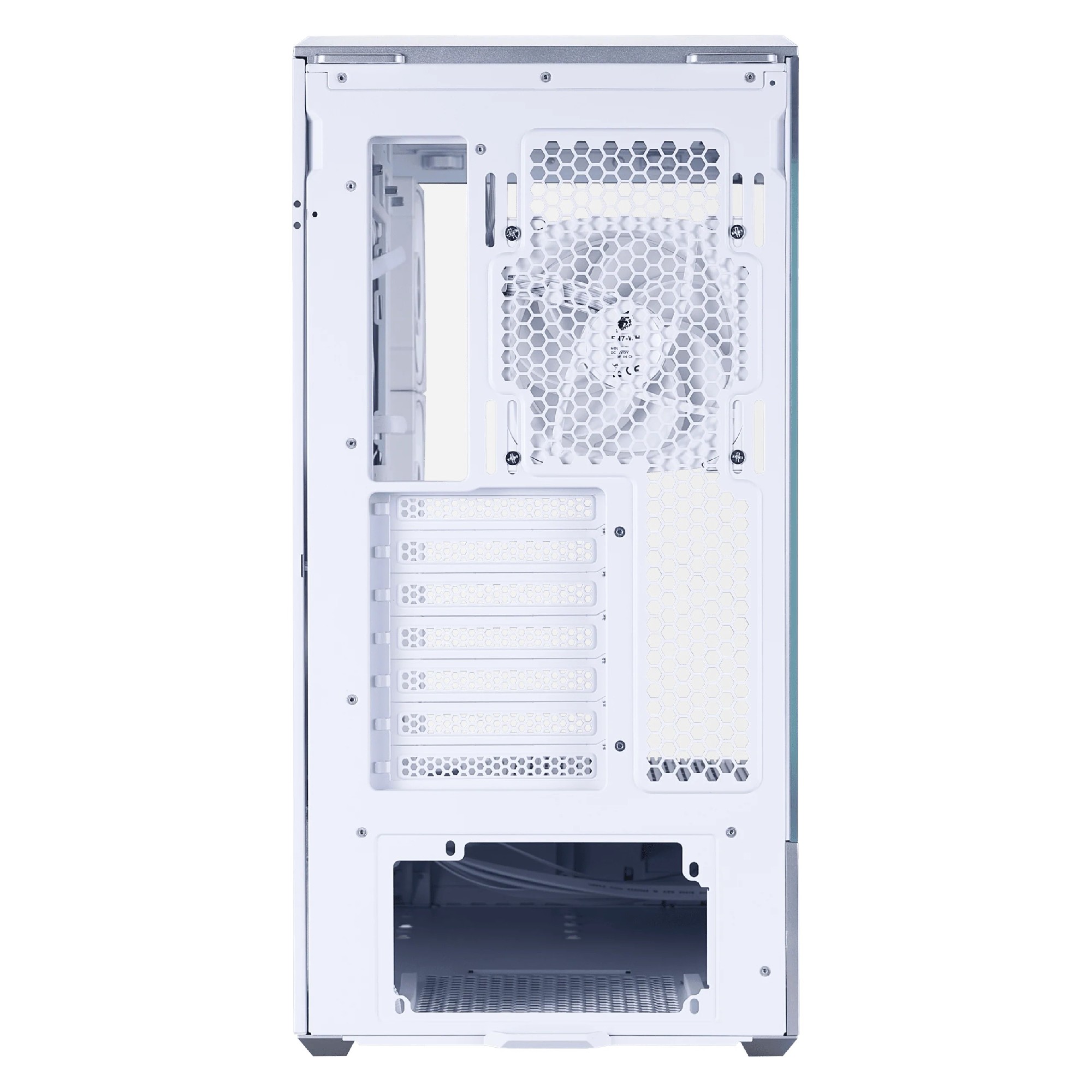 Carcasa 1STPLAYER GM7 / w/oPSU / Side-Window / 4x120mm / ATX / Silver photo 7