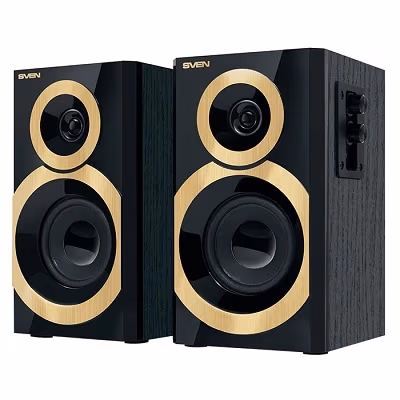 Boxe 2.0 SVEN SPS-619 / 20W RMS / Gold