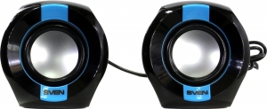 Boxe SVEN 150 / 2.0 / 5W RMS / USB power supply / Volume control on the cable thumbnav 1