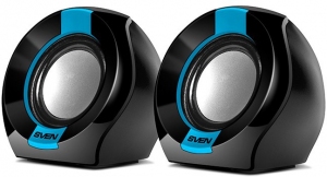Boxe SVEN 150 / 2.0 / 5W RMS / USB power supply / Volume control on the cable thumbnav 2