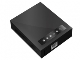 Fast Ethernet Media Converter WDM (1x10/100Base-TX , 1x100Base-FX), 10km, 1310/1550nm, DC 48V: thumbnav 1