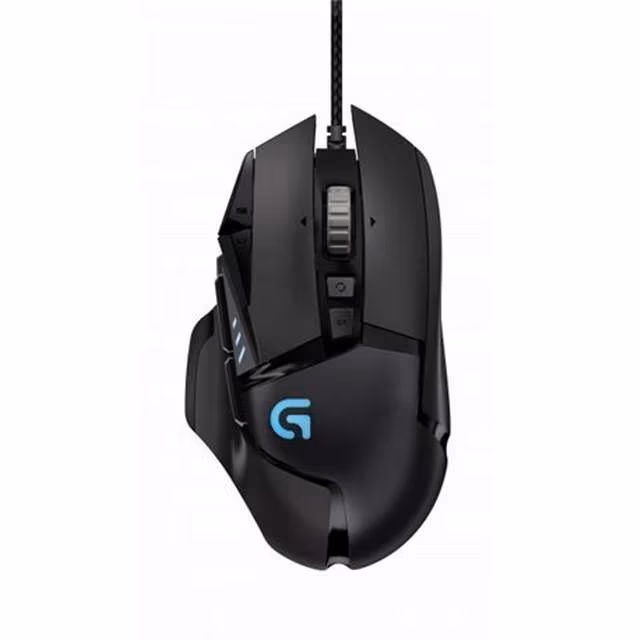 Logitech Gaming Mouse G502 HERO HIGH PERFORMANCE, 11 Programmable buttons, 16000 dpi, Onboard memory: 5 profiles, RGB 