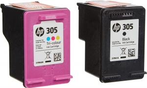 Multipack HP 305 (6ZD17AE) Black/Tri-colour Original Ink Cartridges for HP DeskJet 2710, HP DeskJet 2720 ,HP DeskJet 2721, HP DeskJet 2722, HP DeskJet 2723, HP DeskJet 2724, HP DeskJet Plus 4110,HP DeskJet Plus 4120 thumbnav 2