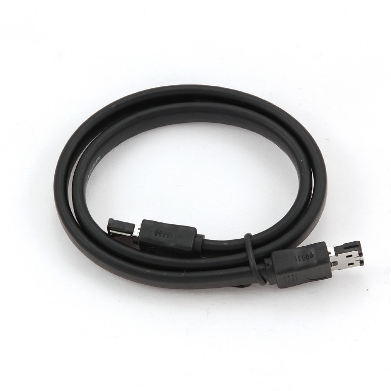 ESATA to eSATA II data cable, 50cm, bulk package photo 2