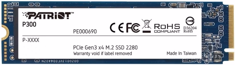 M.2 NVMe SSD Patriot P300 256GB 