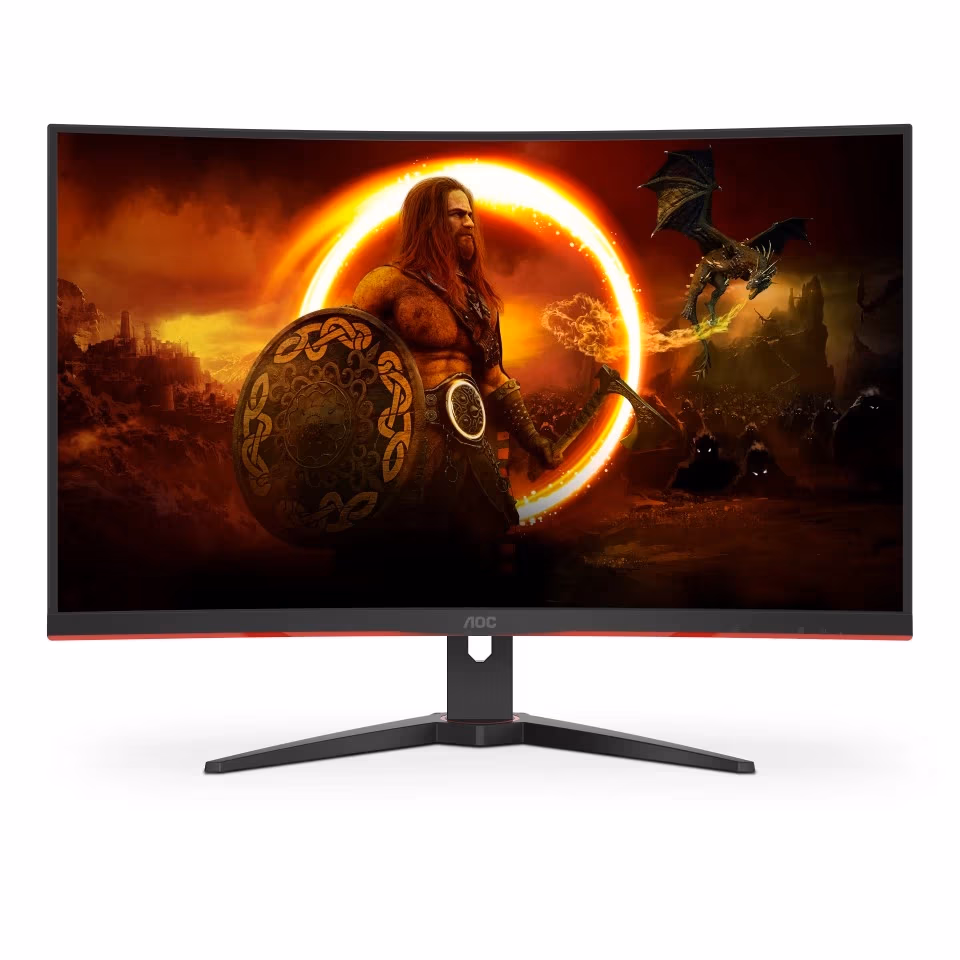 31.5” Monitor Gaming AOC CQ32G2SE/BK / Curved / 1ms / 165Hz / Black