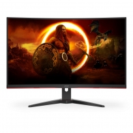 31.5” Monitor Gaming AOC CQ32G2SE/BK / Curved / 1ms / 165Hz / Black thumbnav 1
