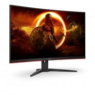 31.5” Monitor Gaming AOC CQ32G2SE/BK / Curved / 1ms / 165Hz / Black thumbnav 2