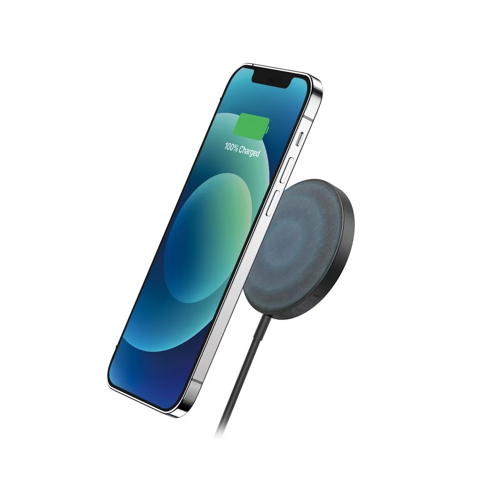 Беспроводное зарядное устройство Anker PowerWave Select+ Magnetic Pad / 7.5W / iPhone 12/13 / Grey photo 2