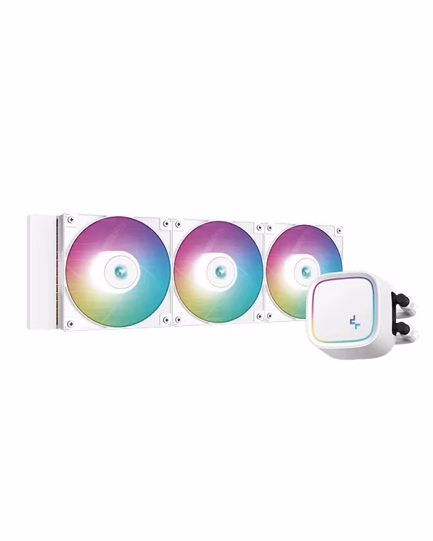 Sistem de racire lichid DEEPCOOL LE720 WH / Universal / 250W / fans: 500~2250pm, pump: 2550rpm / 17.6~32.9dBA / 85.85CFM / White