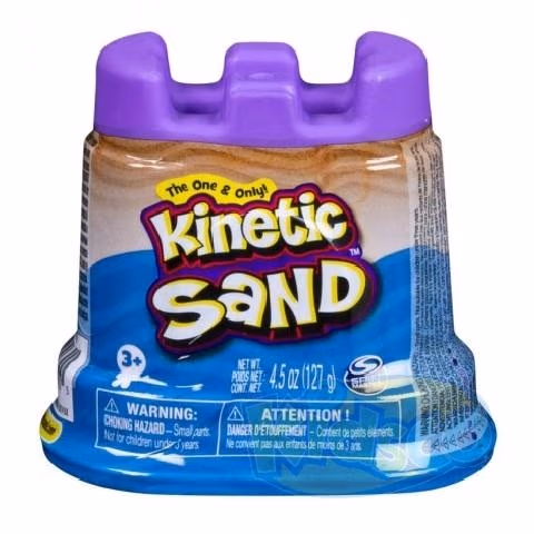 Spin Master 6059169 Kinetic Sand Castle Contai18Pk 