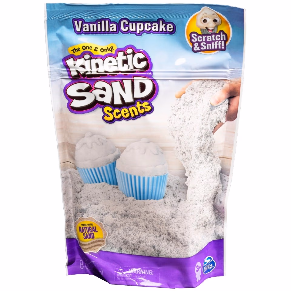 Spin Master 6063079 Kinetic Sand Vanilla Cupcake 