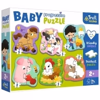 Trefl 44000 Puzzles Baby Progressive Farm