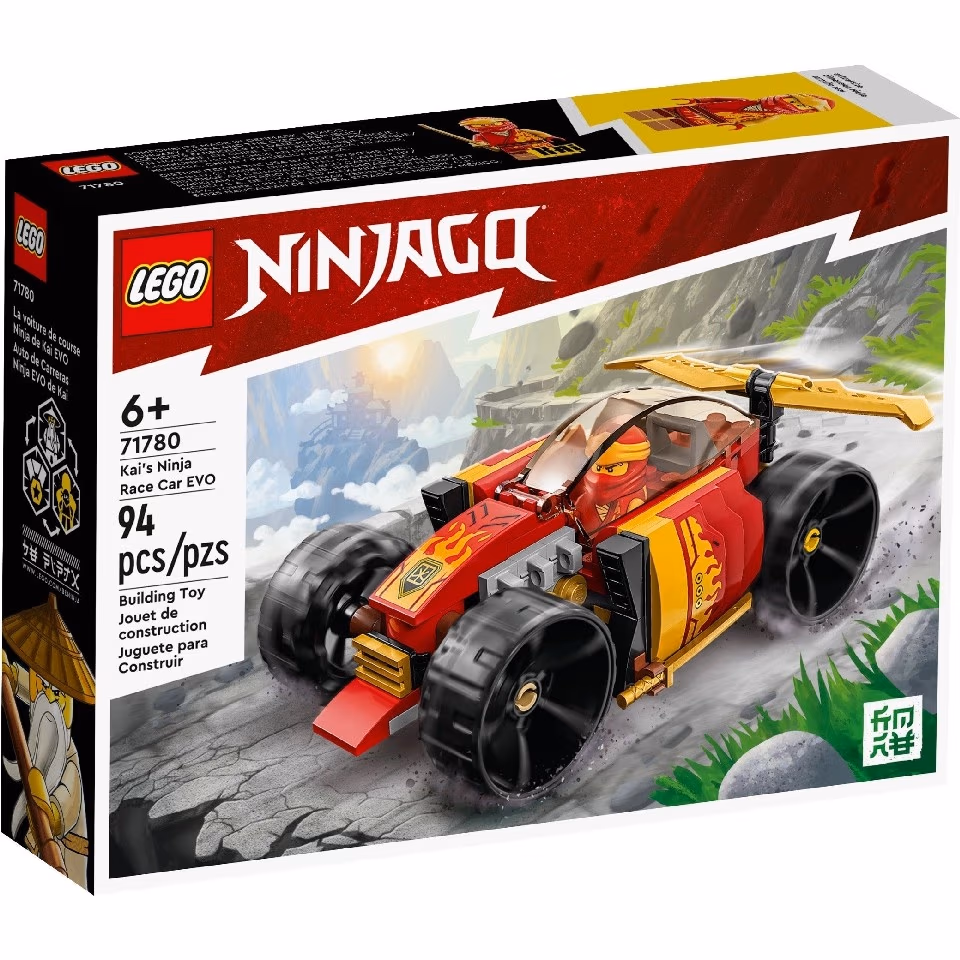 Lego Ninjago 71780 Гоночный автомобиль ниндзя Кая EVO