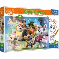 Trefl Puzzles 41011 - 24 Super maxi Happy Frozen Land