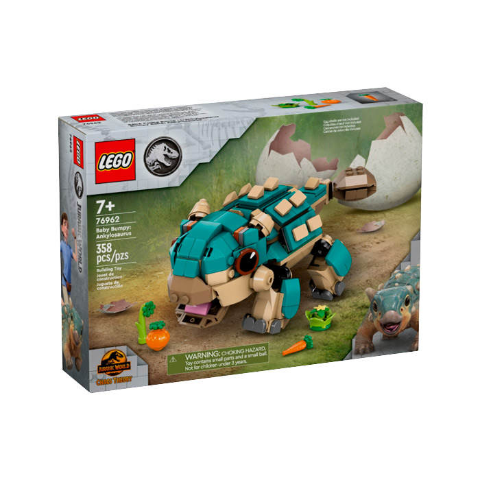 Lego Jurassic World "Малыш Бугристый: Анкилозавр" 76962 photo 1 Lego Jurassic World "Малыш Бугристый: Анкилозавр" 76962 photo 1