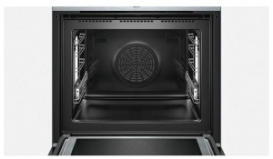 Встраиваемый шкаф с пароваркой и микроволной печью Bosch HNG6764S6