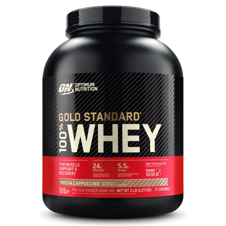 Сывороточный протеин Optimum Nutrition ON 100% WHEY GOLD MOCHA CAPPUCCINO 5LB/2.27 кг photo 2