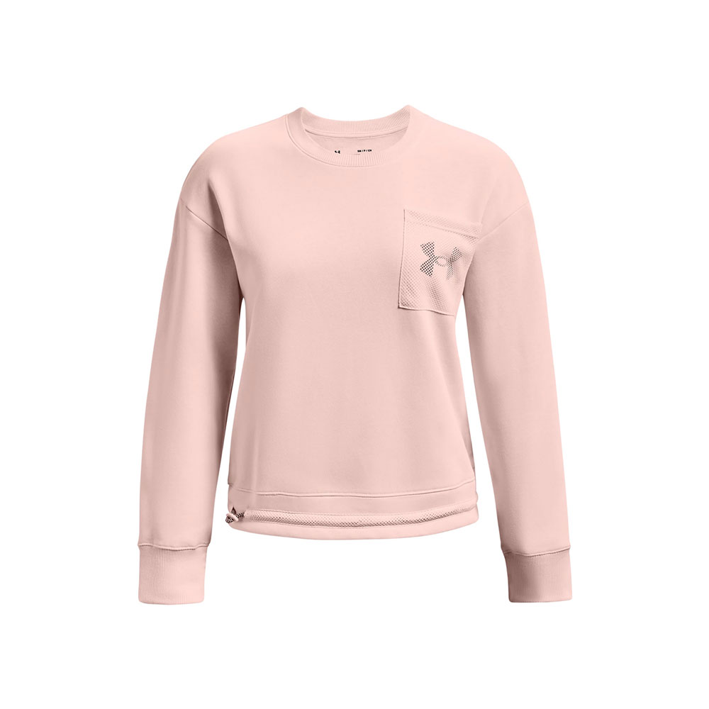 Толстовка Under Armour RIVAL FLEECE MESH CREW photo 
