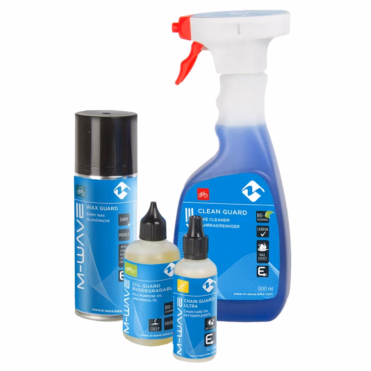 Комплект средств по уходу за велосипедом M-WAVE Guard Team bicycle care set